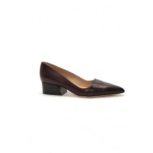 Burgundy Pointy Pump.
