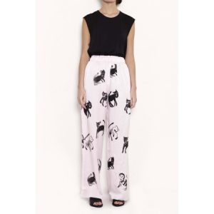 Silk Pajama Trousers