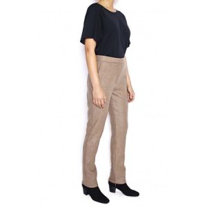 Wool Felt Cigarette Pants