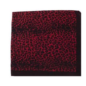 RED PANTHER SCARF